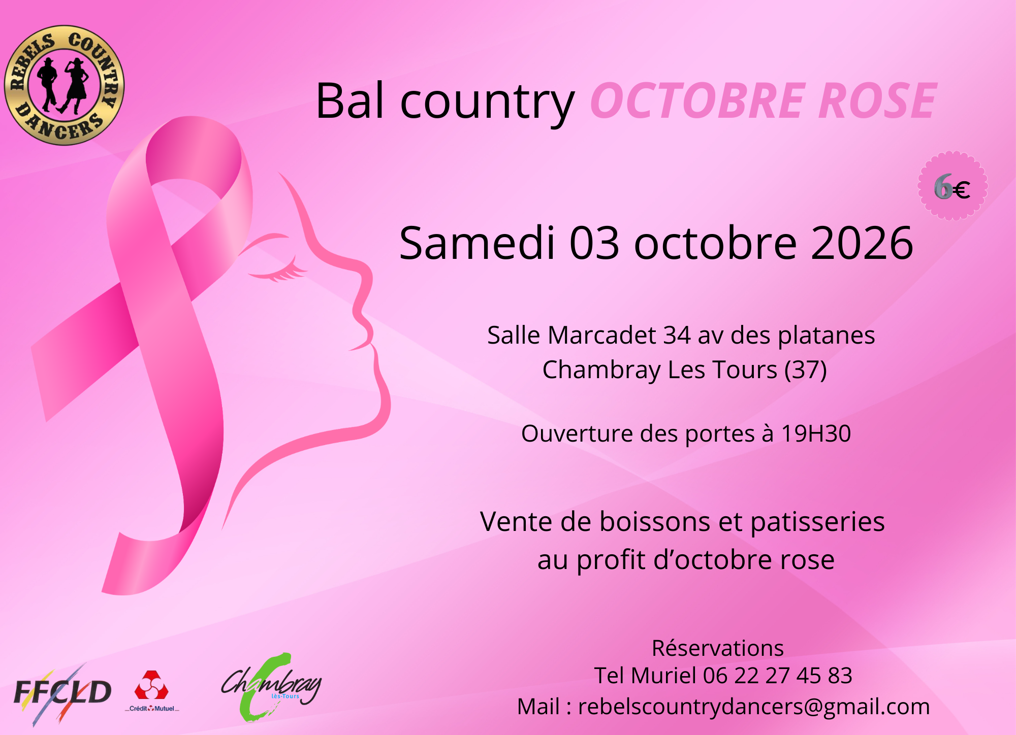 Illustration : Bal Octobre rose